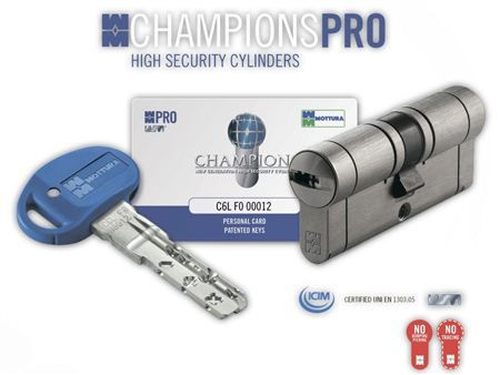 Механизм цилиндровый Mottura Pro Modular CP4D-(92)46/46-С5 ( кл/кл,никель)